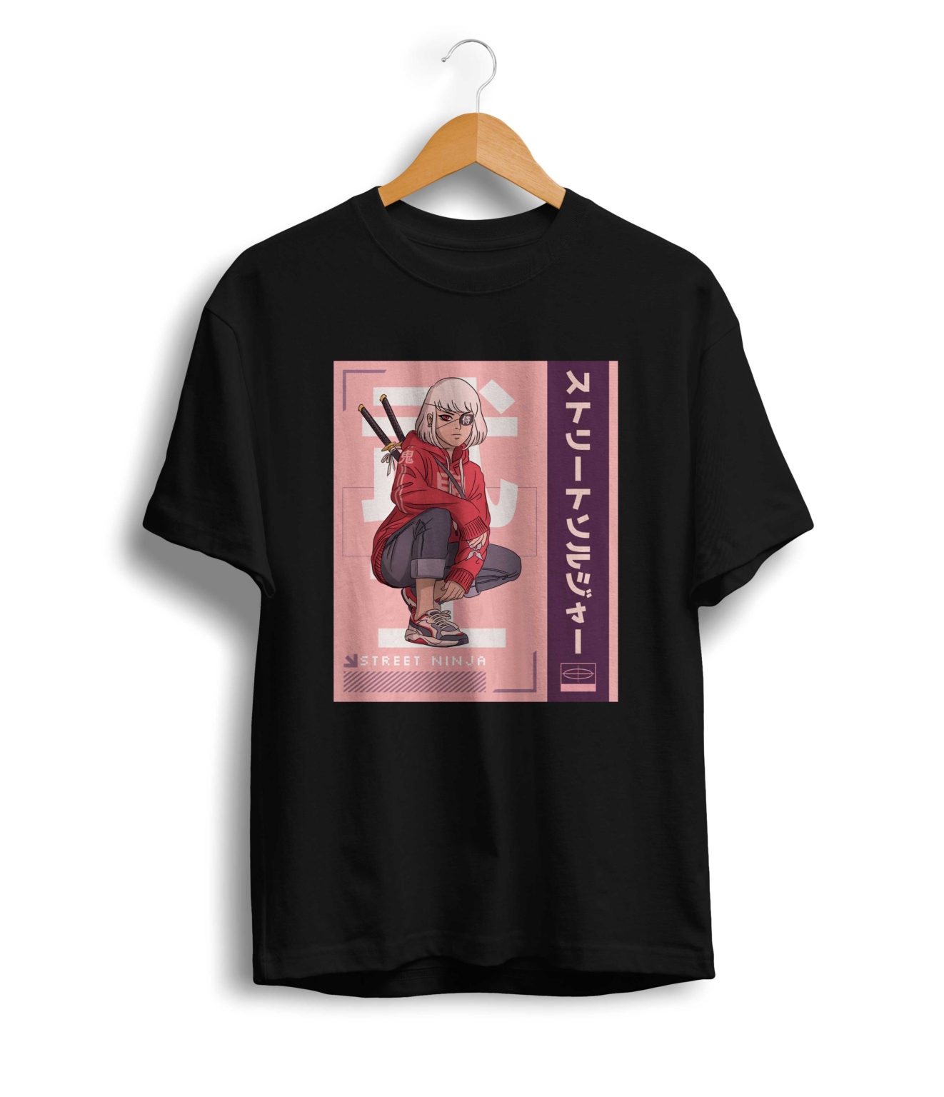 Japanese Fighting Girl T Shirt