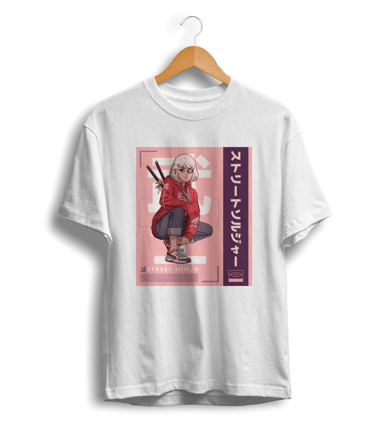 Japanese Fighting Girl T Shirt
