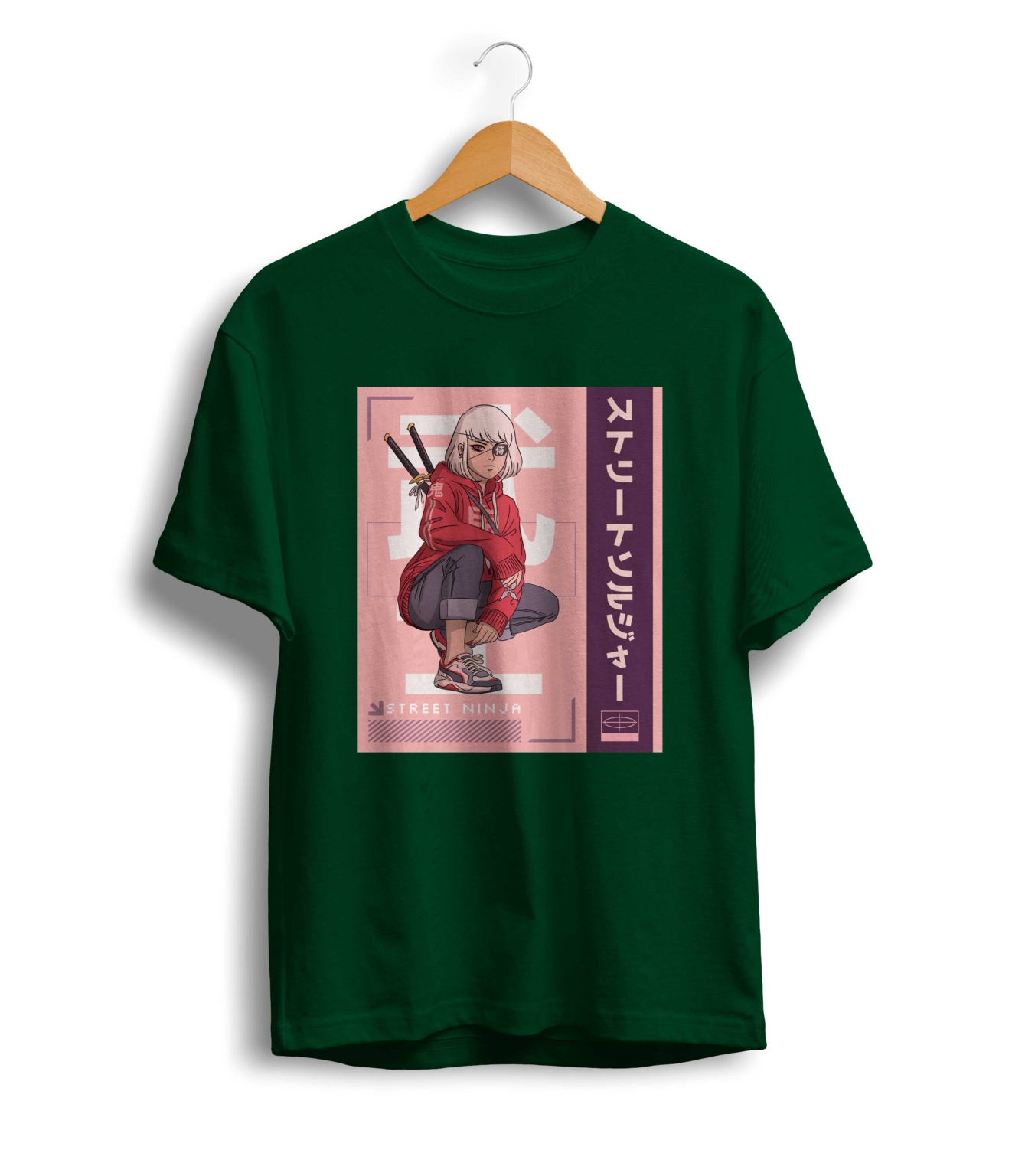 Japanese Fighting Girl T Shirt