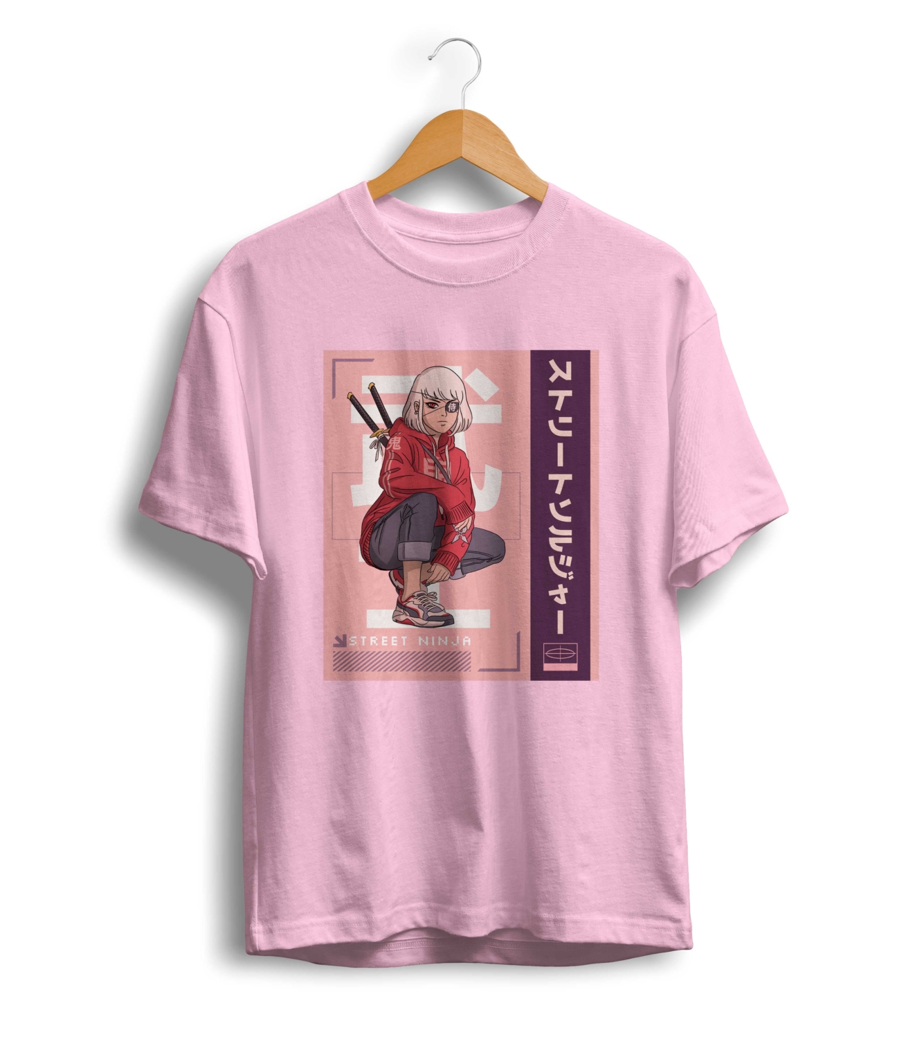 Japanese Fighting Girl T Shirt