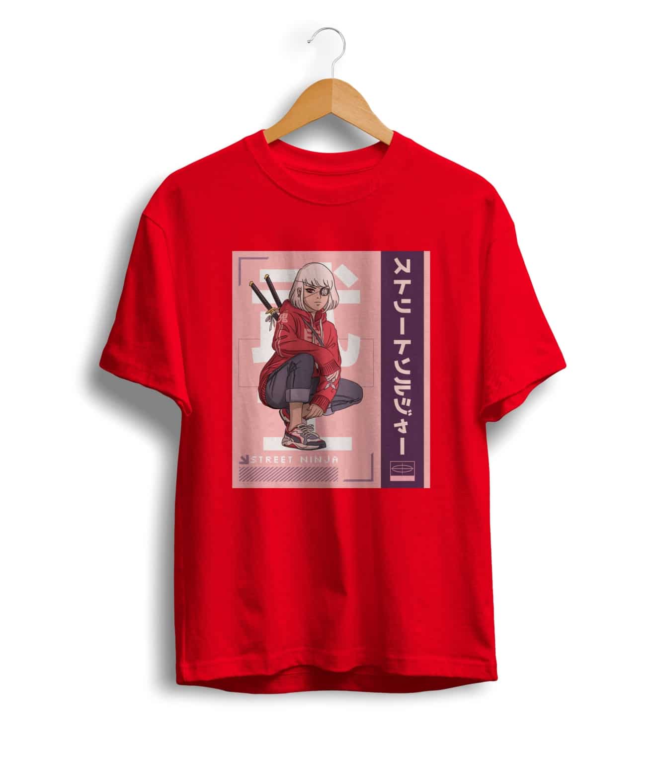 Japanese Fighting Girl T Shirt