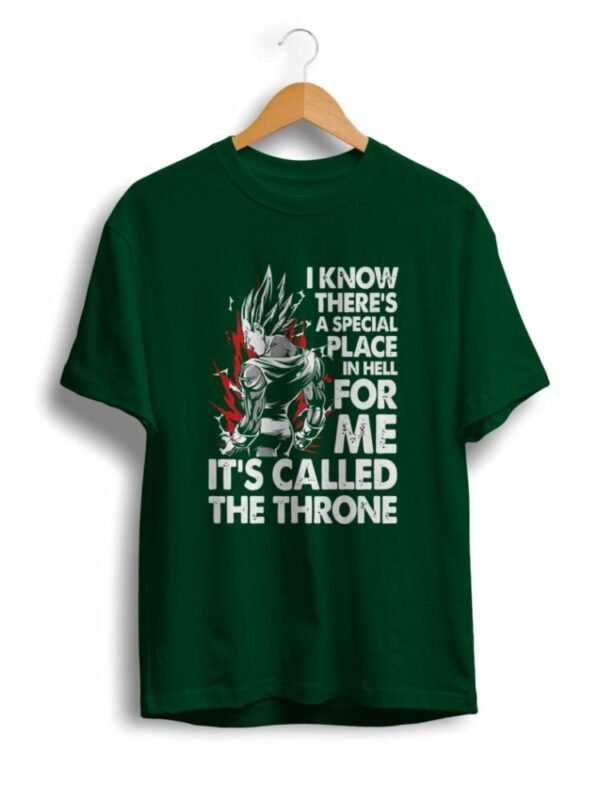 dragon ball z quote olive green t shirt