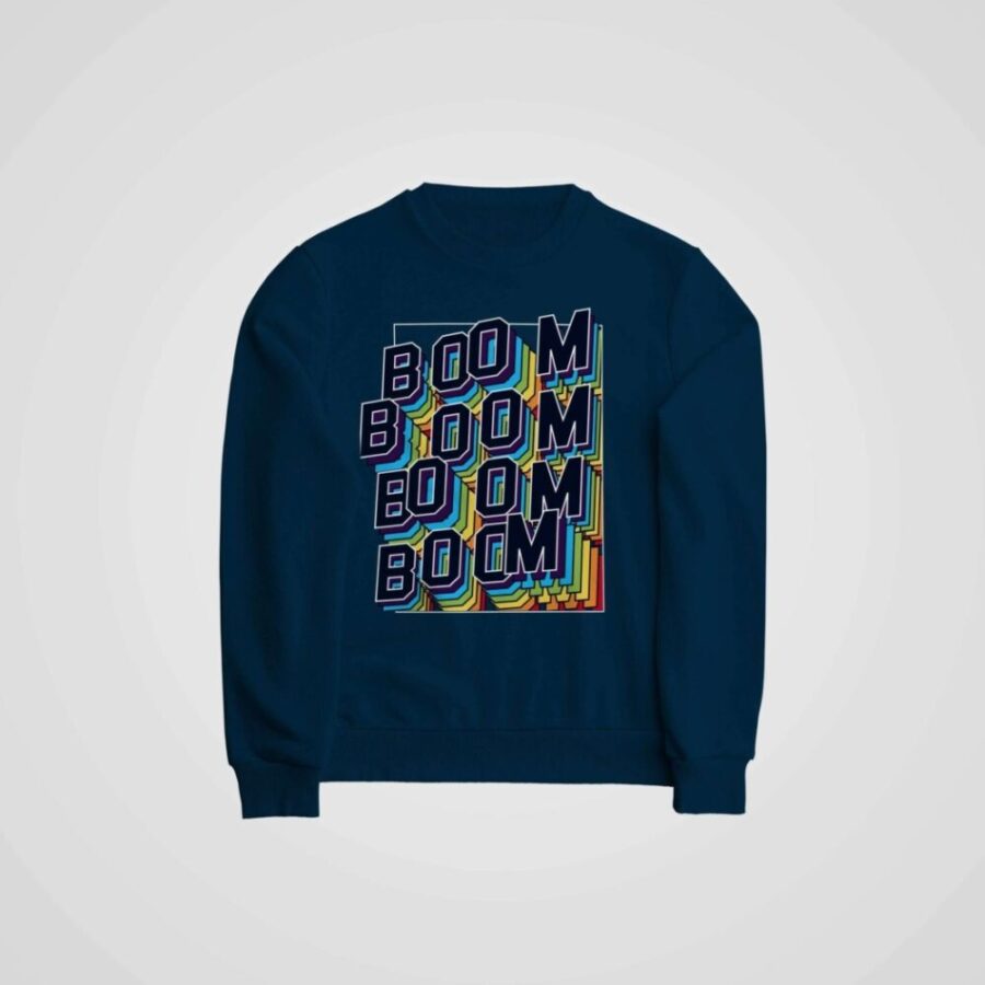 U/P Boom Boom Unisex Crew Neck Hoodie