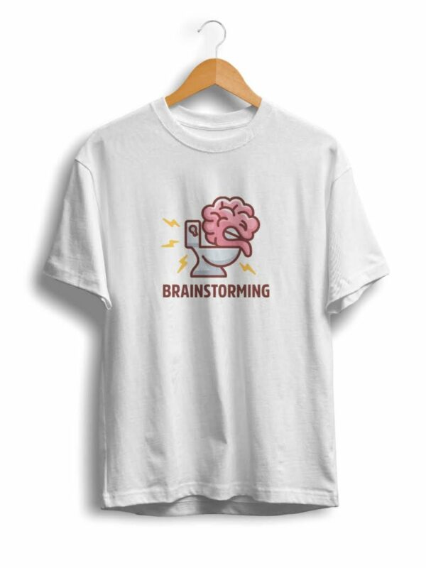 U/P Brainstroming Poop Unisex Tshirt