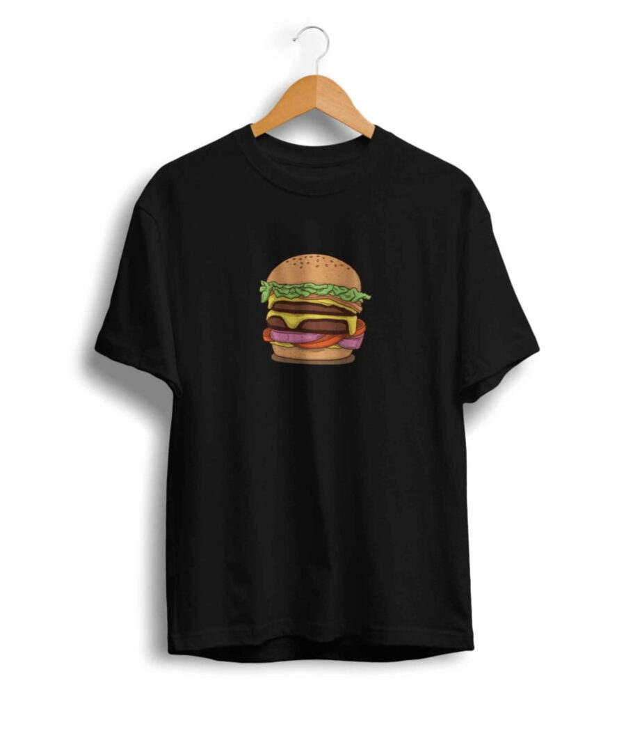U/P Men's Burger Tshirt 10 U/P Men's Burger Tshirt