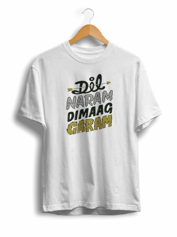 U/P Dil Naram Dimag Garam Unisex Tshirt