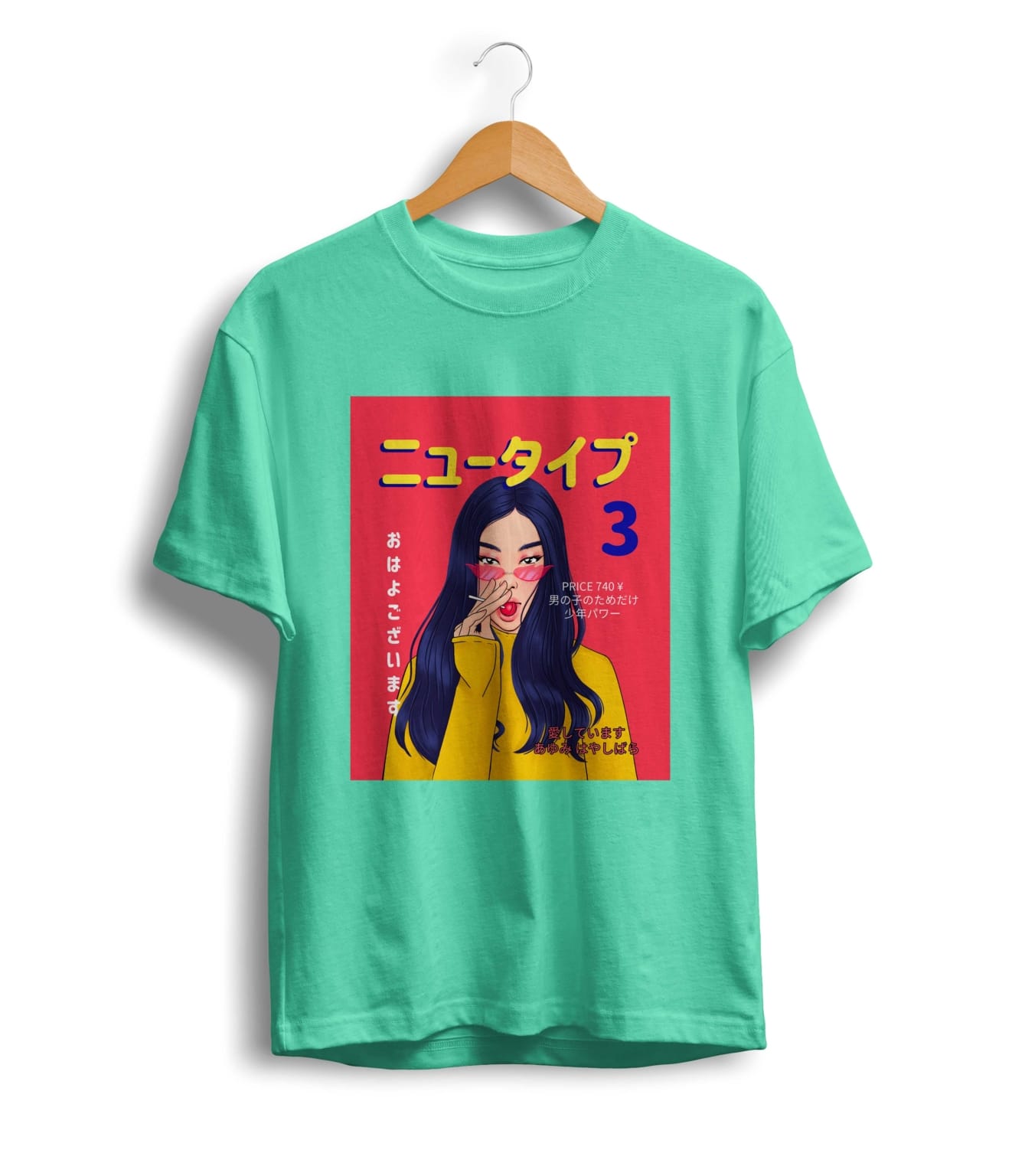 Japanese Canva T Shirt