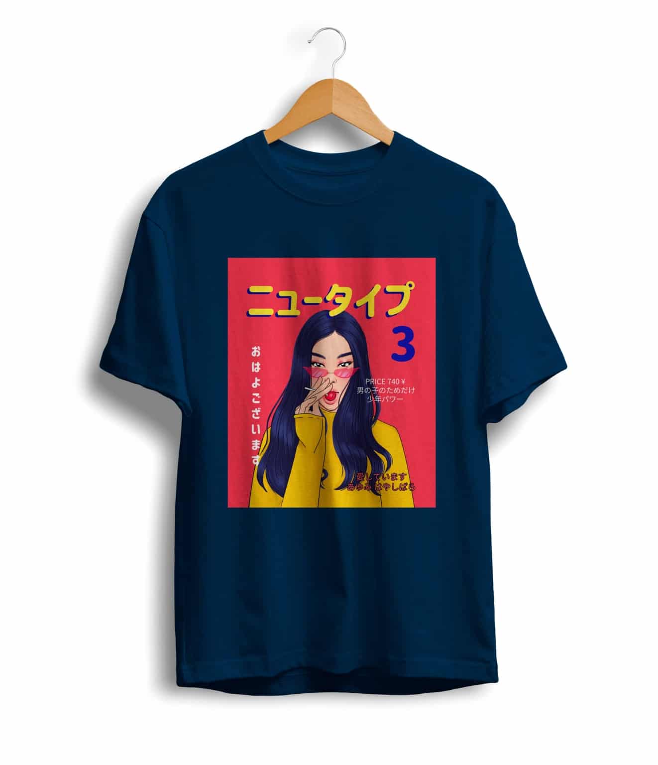 Japanese Canva T Shirt