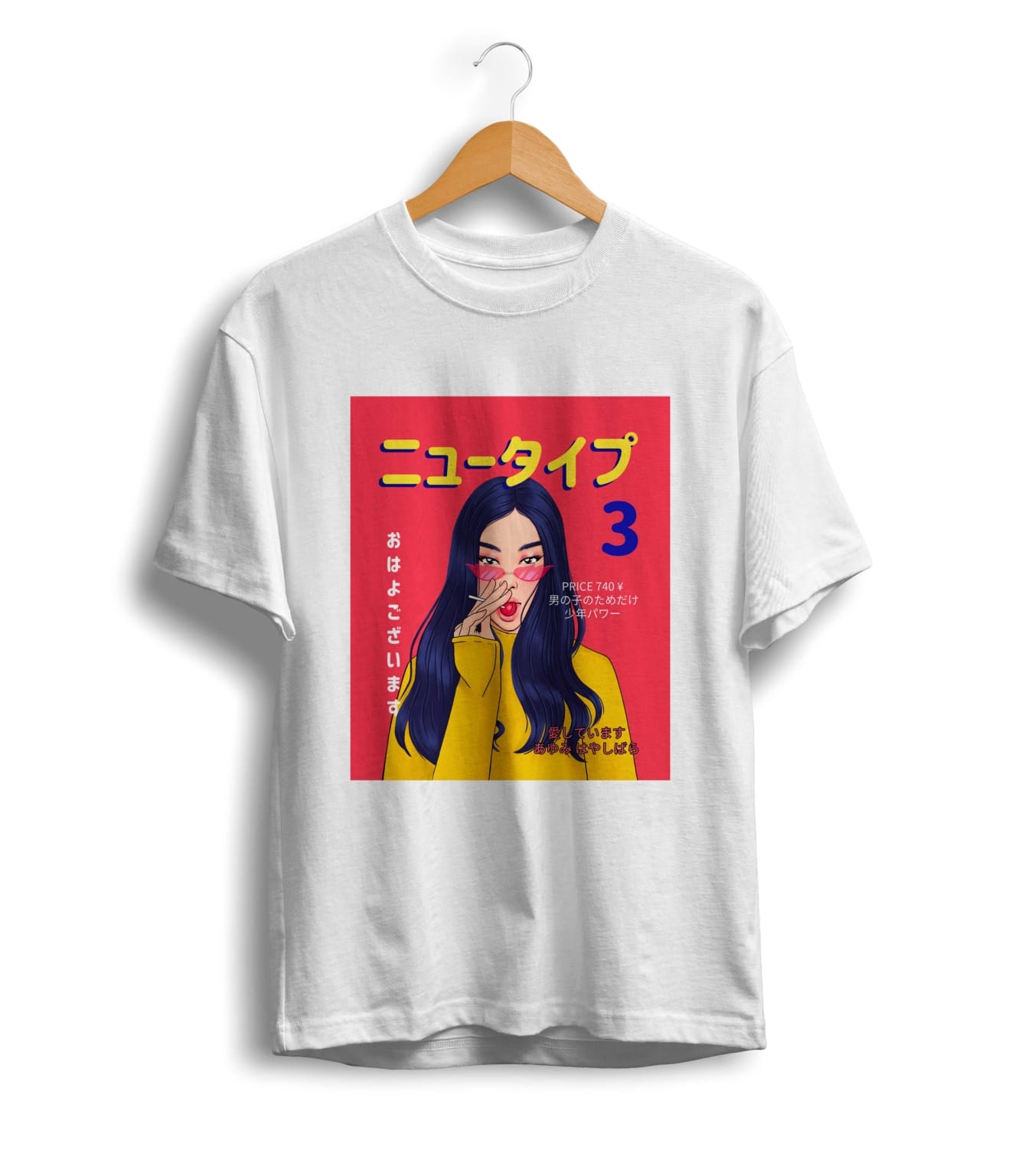 Japanese Canva T Shirt