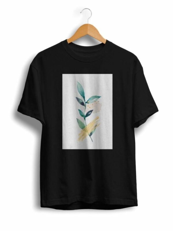 Leaf Canva T Shirt