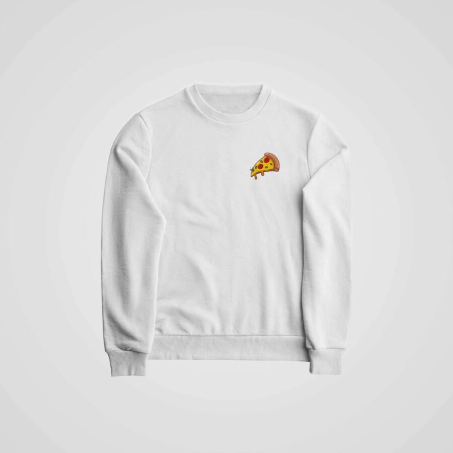 Pizza Sweatshirt For Men & Women 1 Pizza Sweatshirt For Men & Women