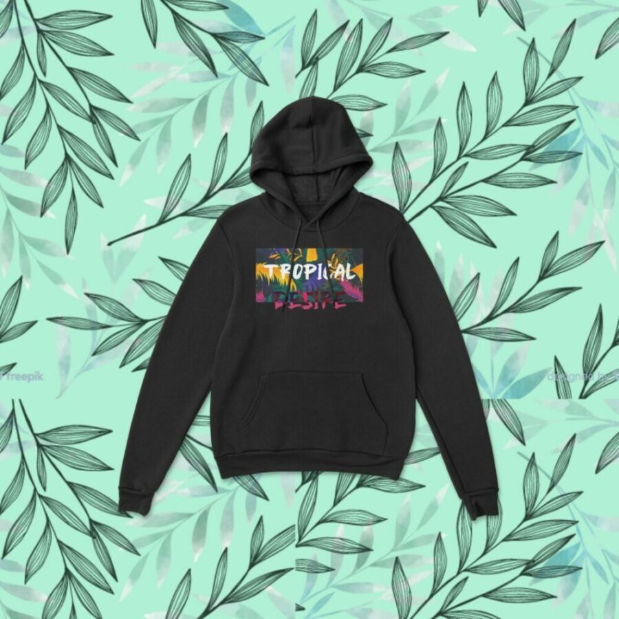 Tropical Desire Forest Hoodies