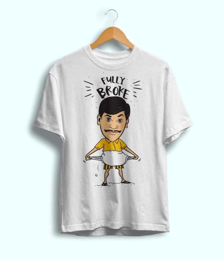 U/P Fully Broke Lungi Unisex Tshirt
