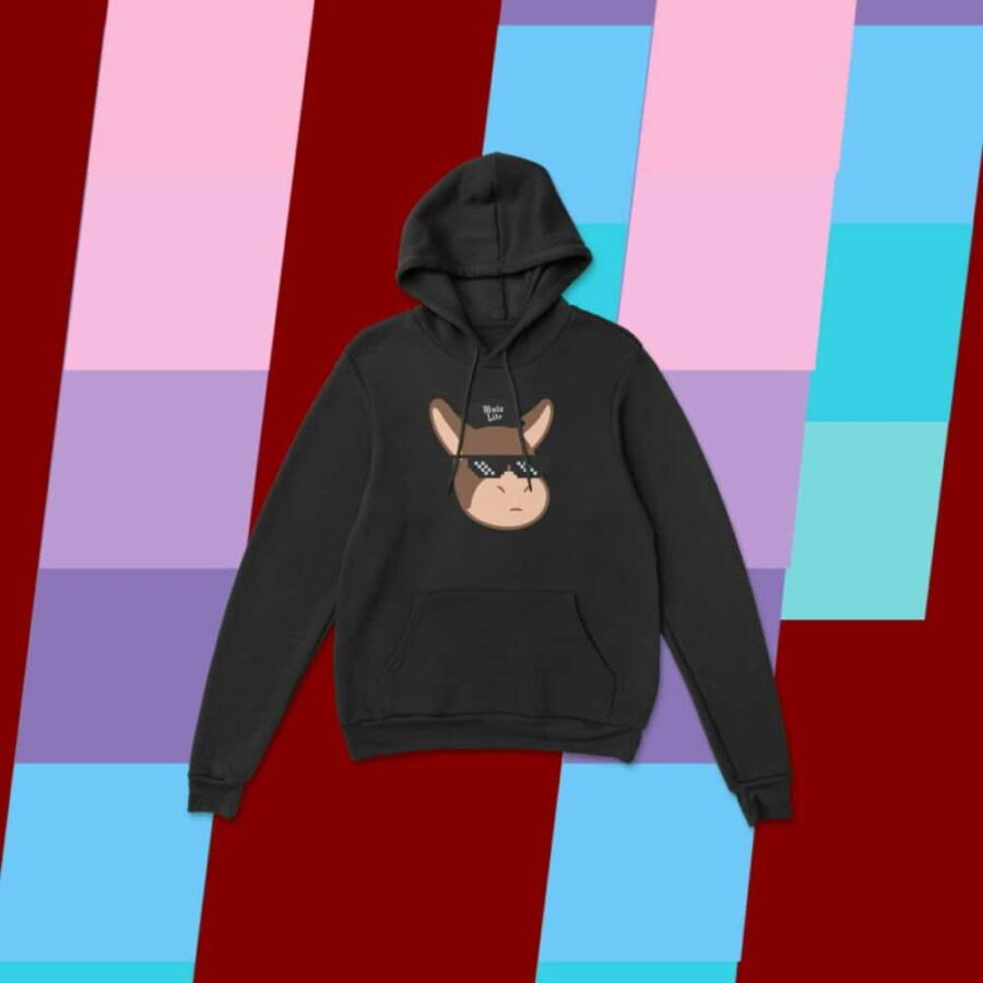 U/P mule life unisex hoodies 1 U/P mule life unisex hoodies