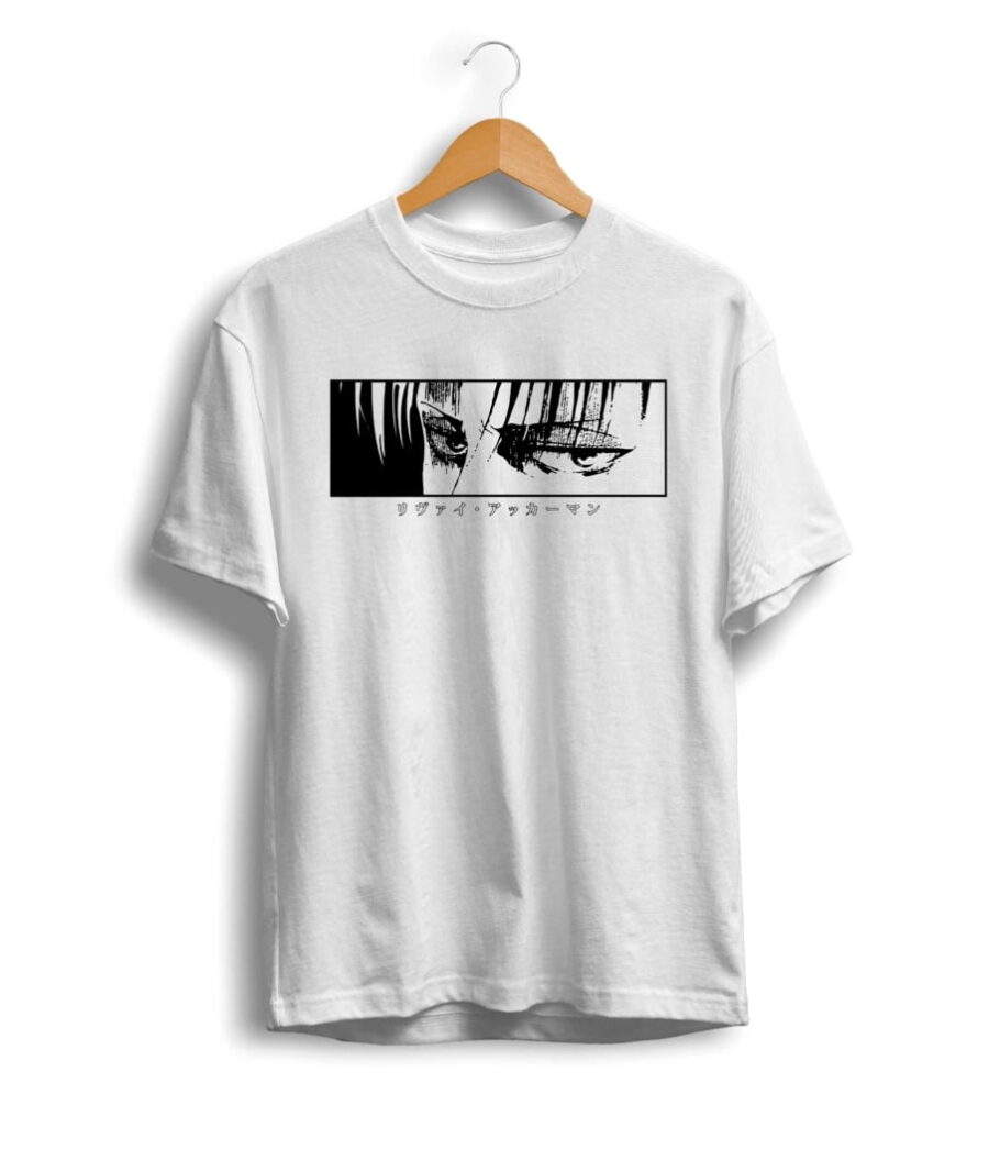 U/P Anime Fire Eyes Unisex Tshirt