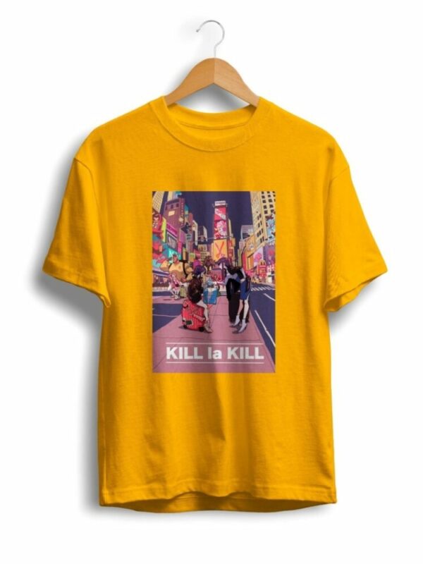 kill tokyo golden yellow t shirt