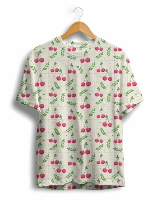 Cherry Check T Shirt