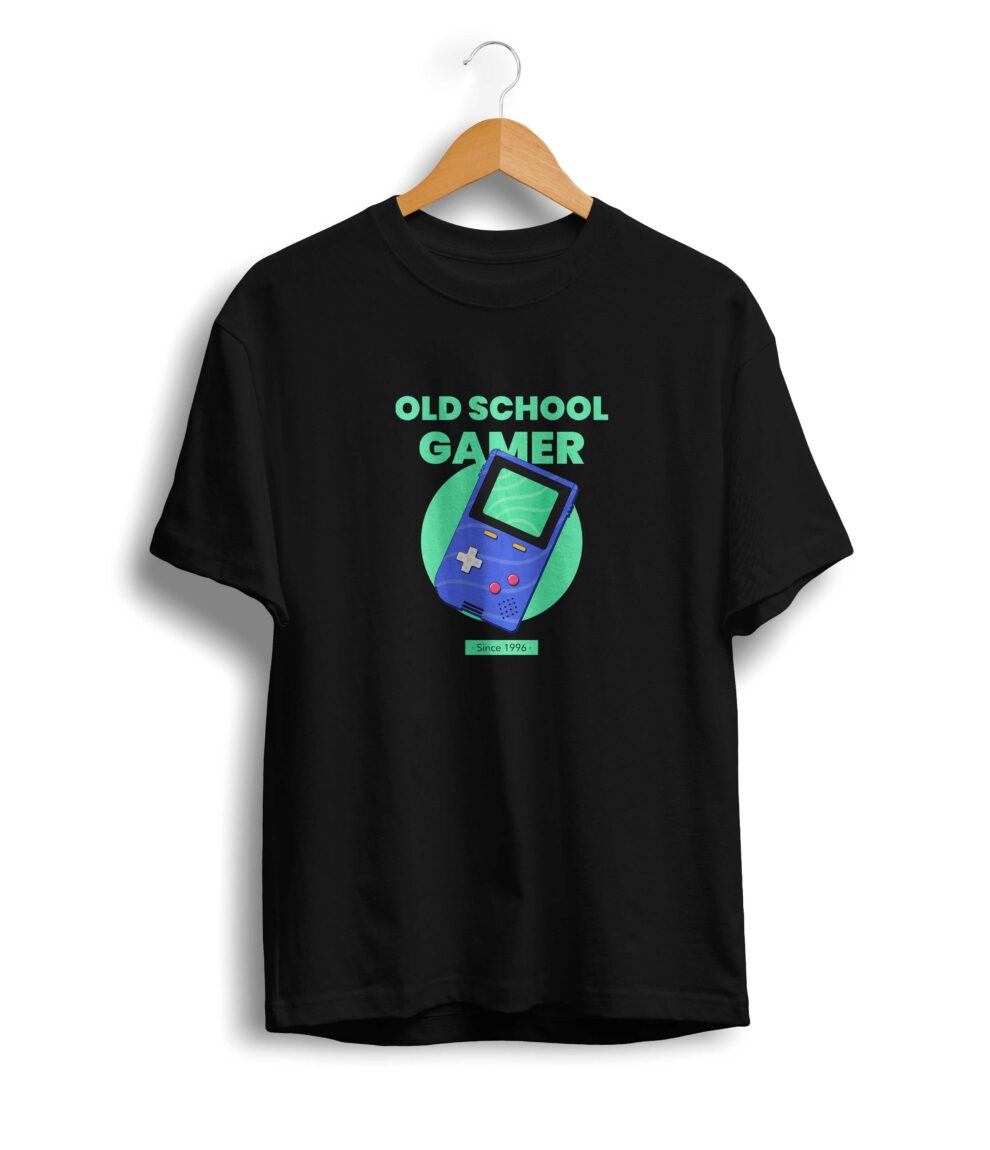Old School Gamer T Shirt 1 Old School Gamer T Shirt