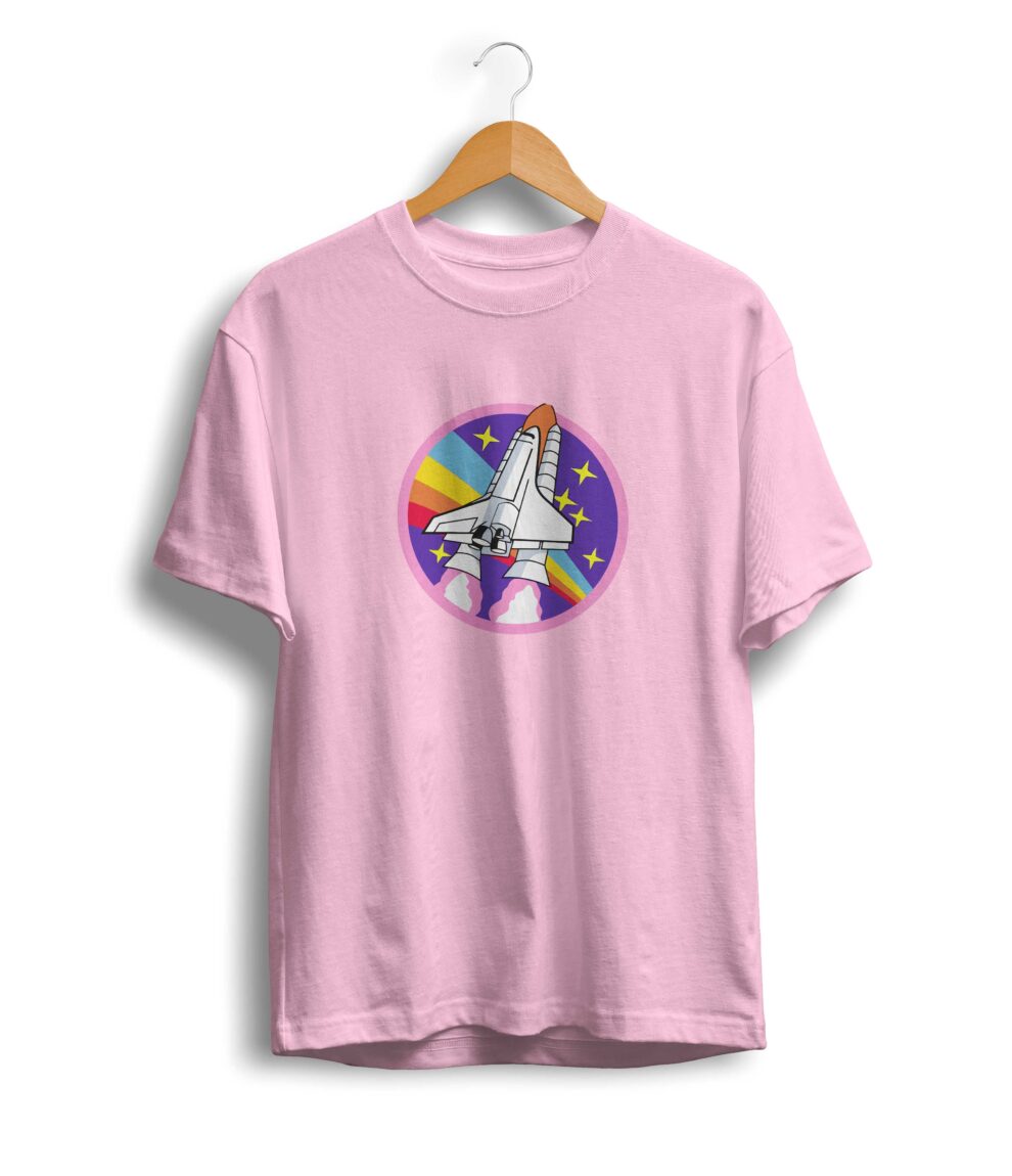 Pink Nasa T Shirt