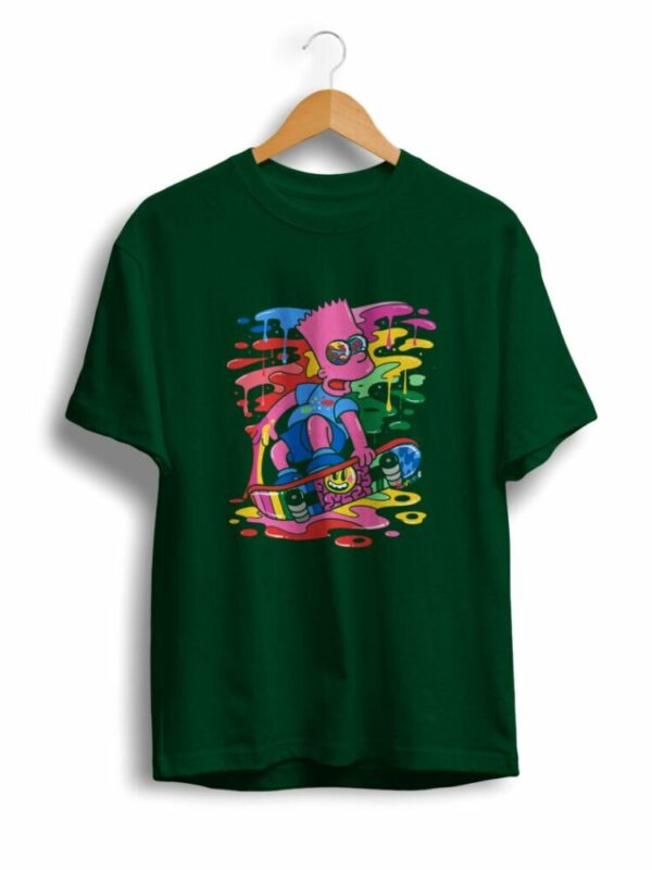 Simpsons Skating T Shirt