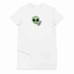 Cute Alien T Shirt Dress