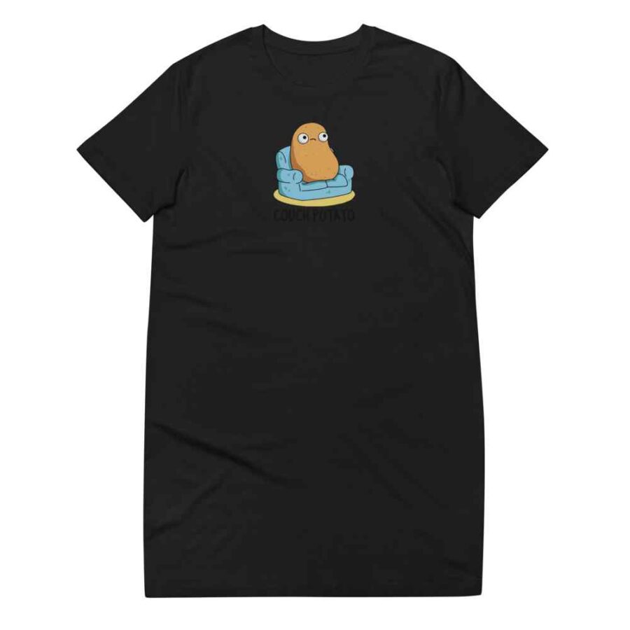 Couch Potato T Shirt Dress