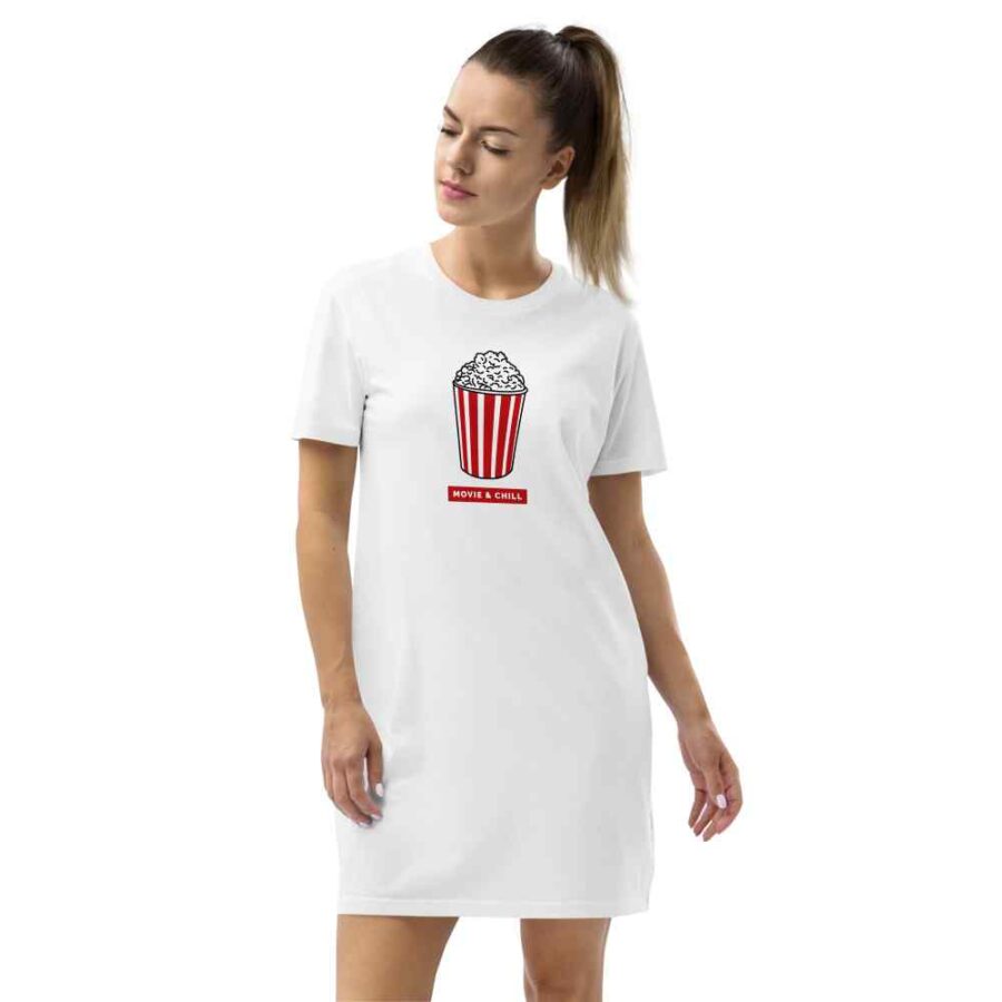 Movie & Chill T Shirt Dress