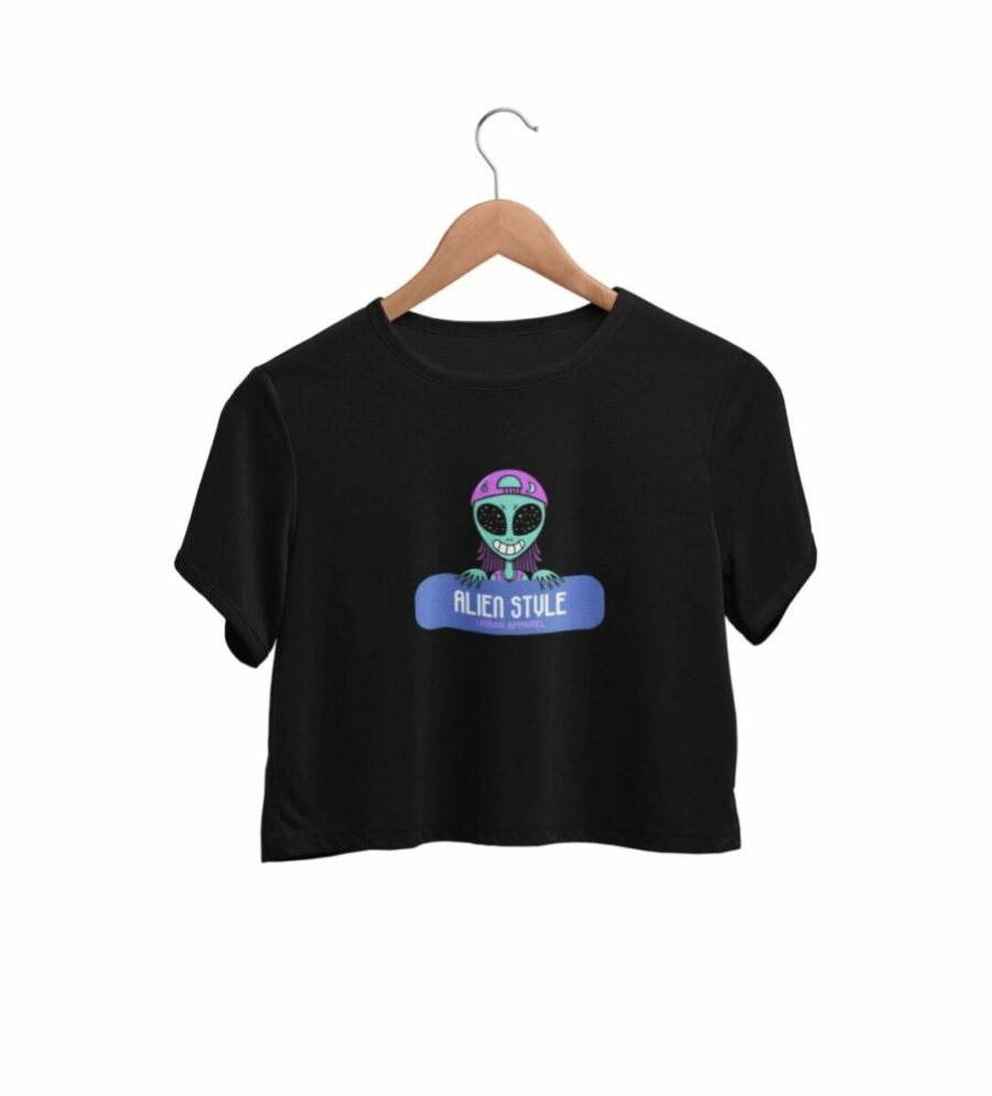 Alien Style Crop Top