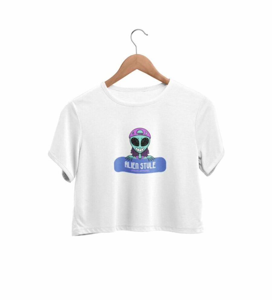 Alien Style Crop Top