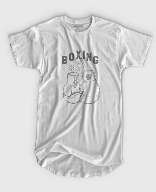 Boxing Long Line T Shirt