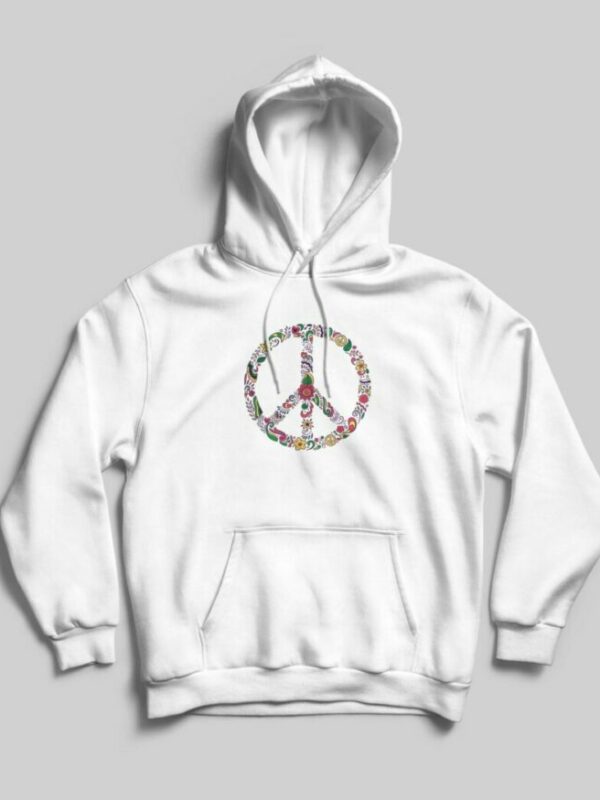 Peace Flower Hoodie