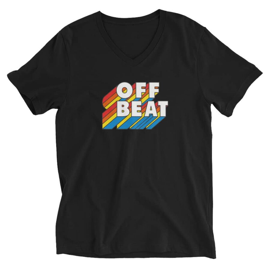 Off Beat V Neck T Shirt