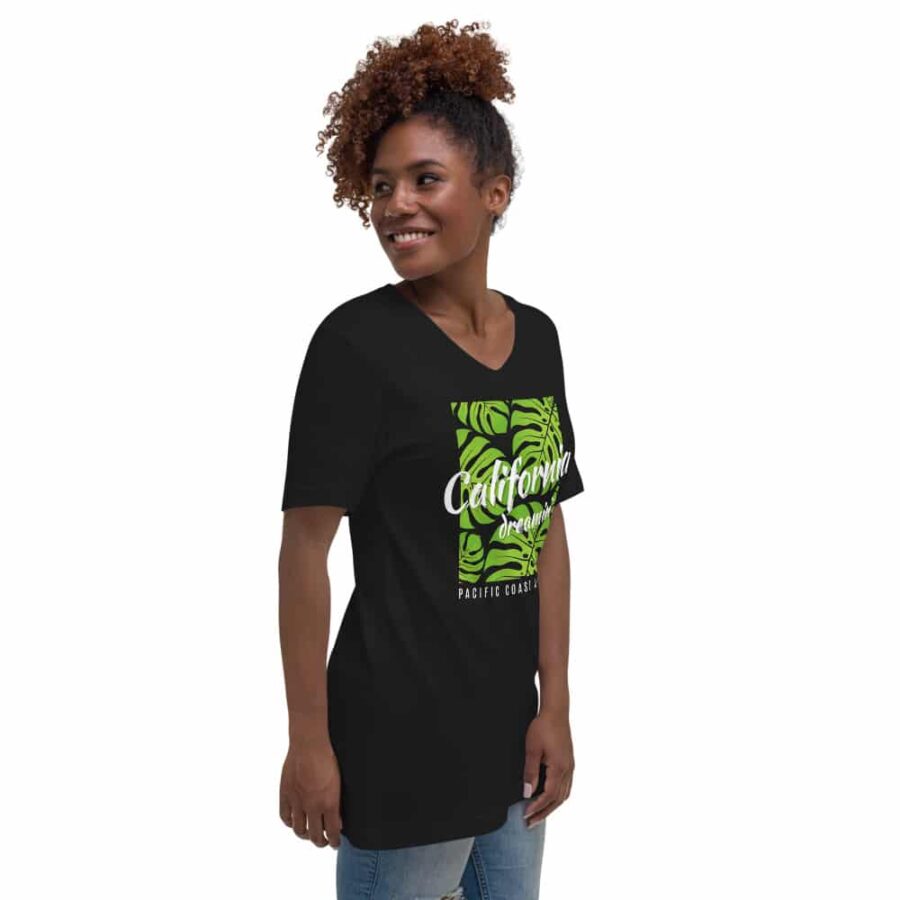 California Dreamin V Neck T Shirt