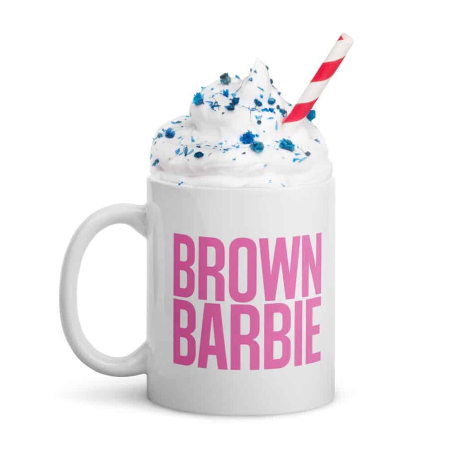 Brown Barbie Coffee Mug