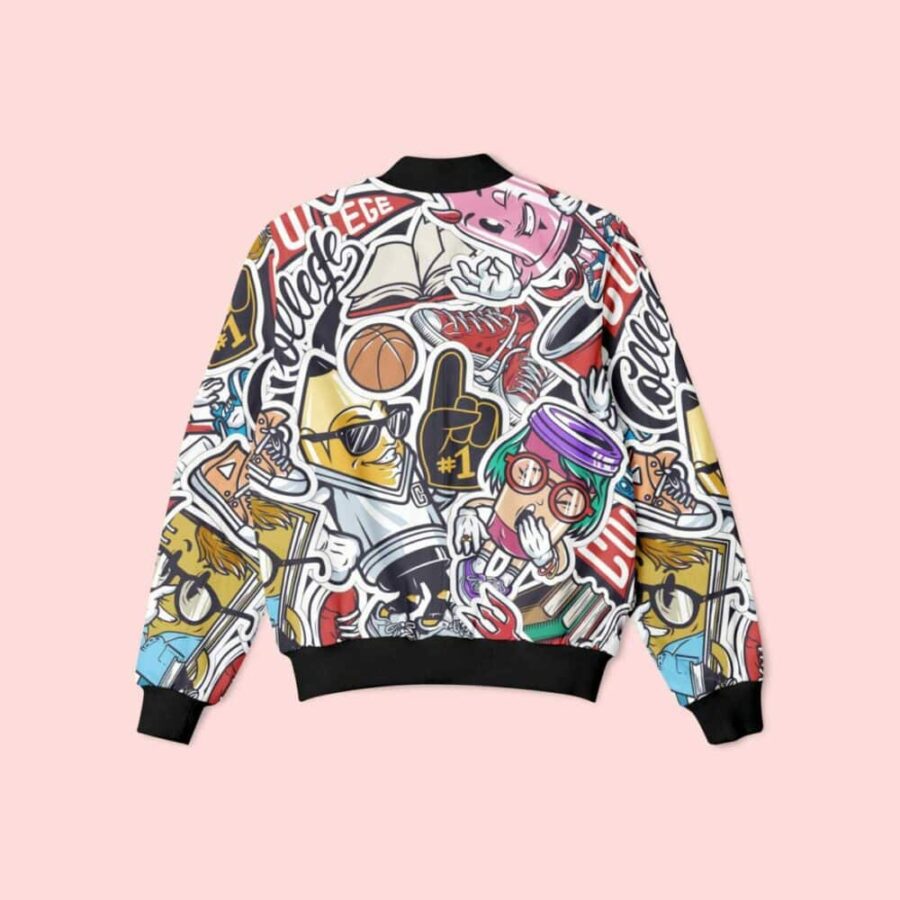 Graffiti Bomber Jacket