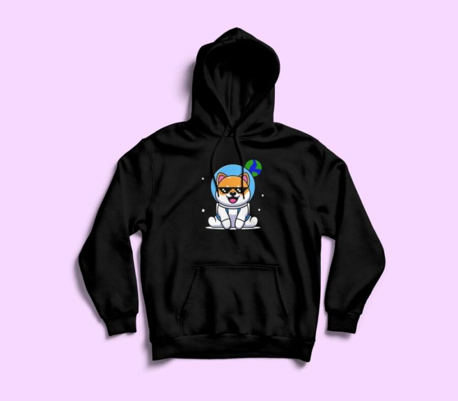 Dogecoin World Hoodie 1 Dogecoin World Hoodie