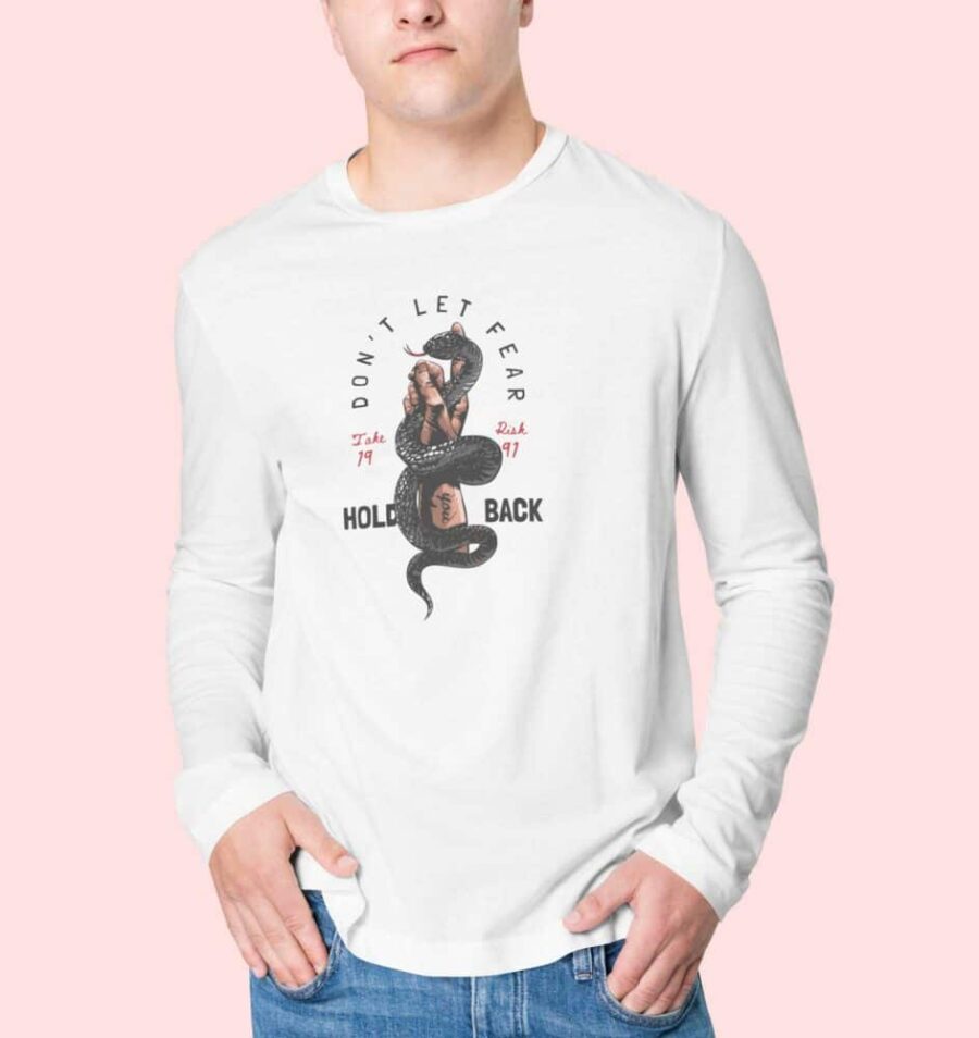 Hold Back Full Sleeves T Shirt