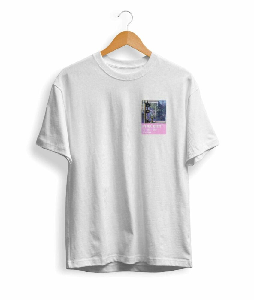 Pink City 90's Anime T Shirt