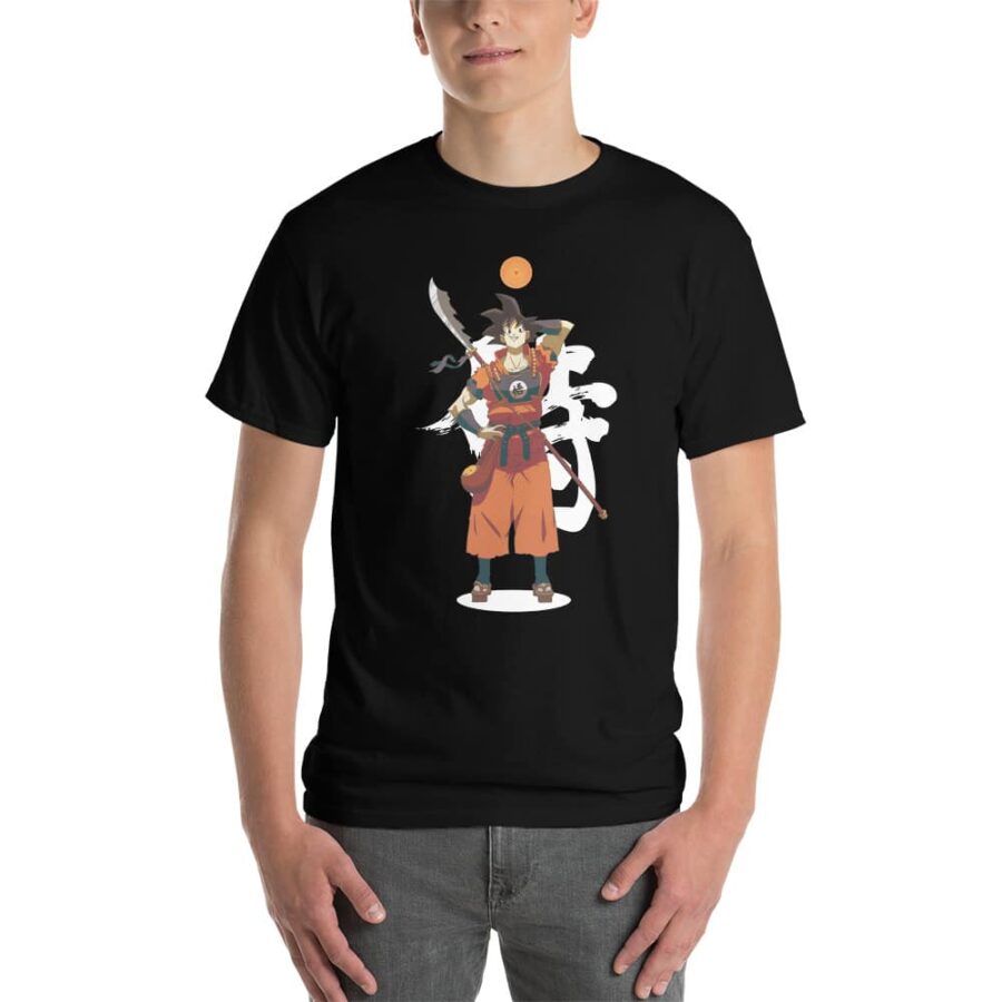 Calligraphy Goku dragon ball z t shirt