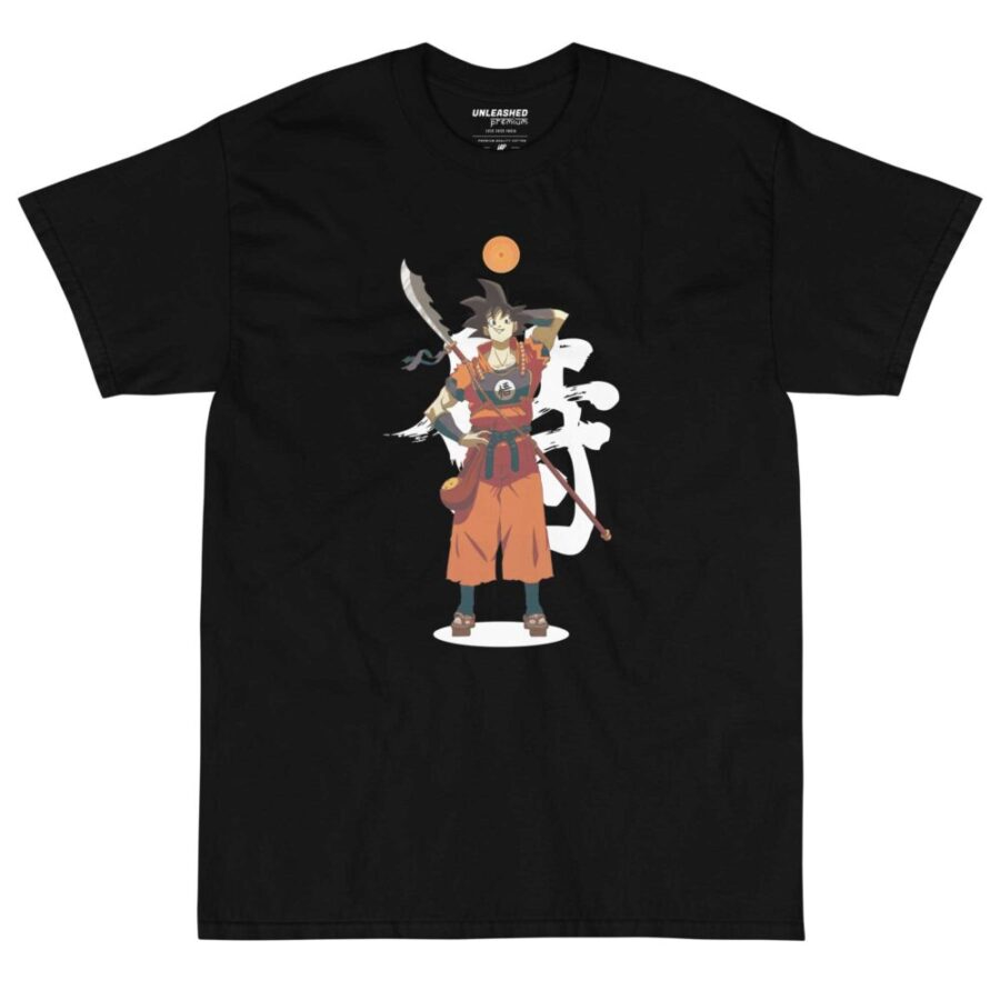 Calligraphy Goku dragon ball z t shirt