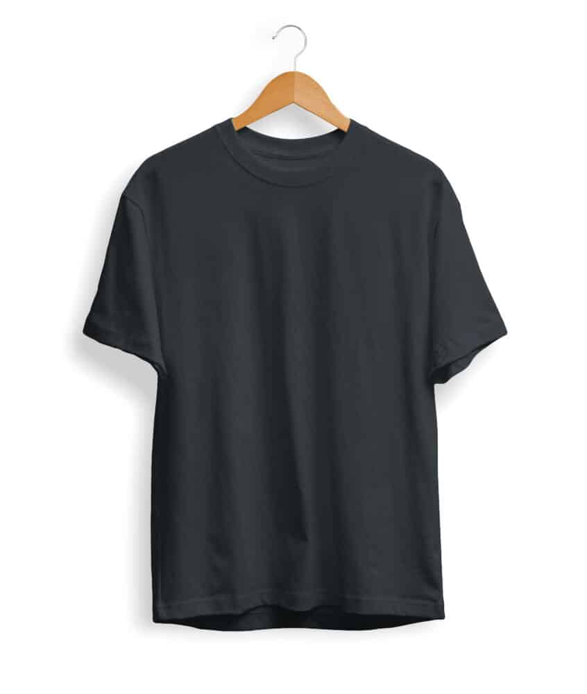 Solid Steel Grey T Shirt