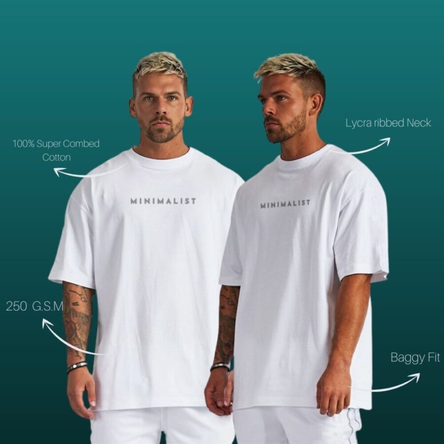 Minimalist Oversized T-Shirt 1 Minimalist Oversized T-Shirt
