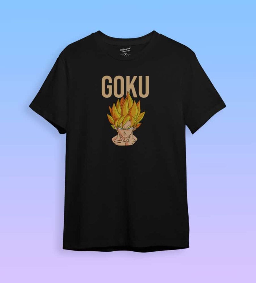 Dragon ball z goku face Oversized T-Shirt