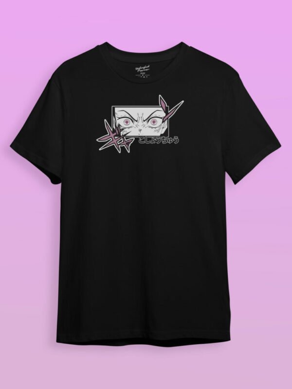 Anime Angry Face Oversized T-Shirt