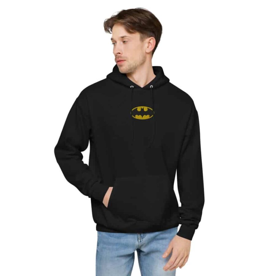 Batman Embroidery Hoodie 1 Batman Embroidery Hoodie