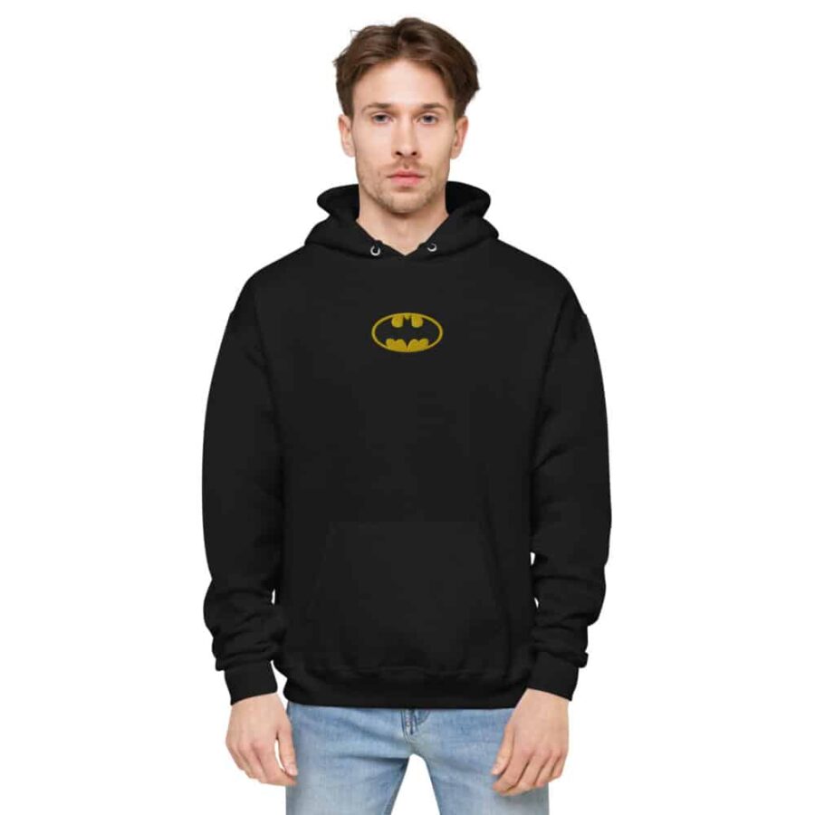 Batman Embroidery Hoodie 2 Batman Embroidery Hoodie