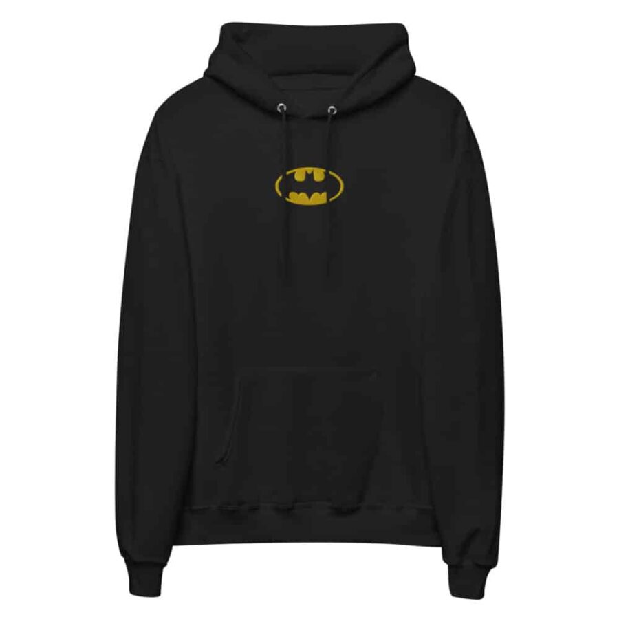 Batman Embroidery Hoodie 3 Batman Embroidery Hoodie