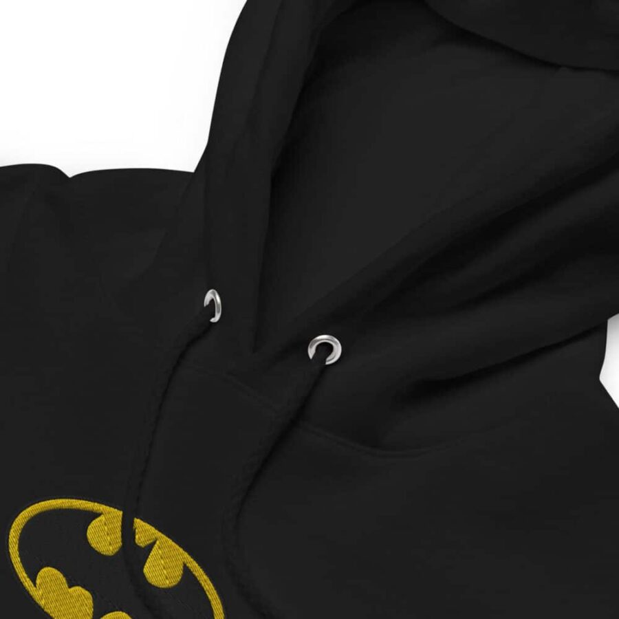 Batman Embroidery Hoodie 6 Batman Embroidery Hoodie