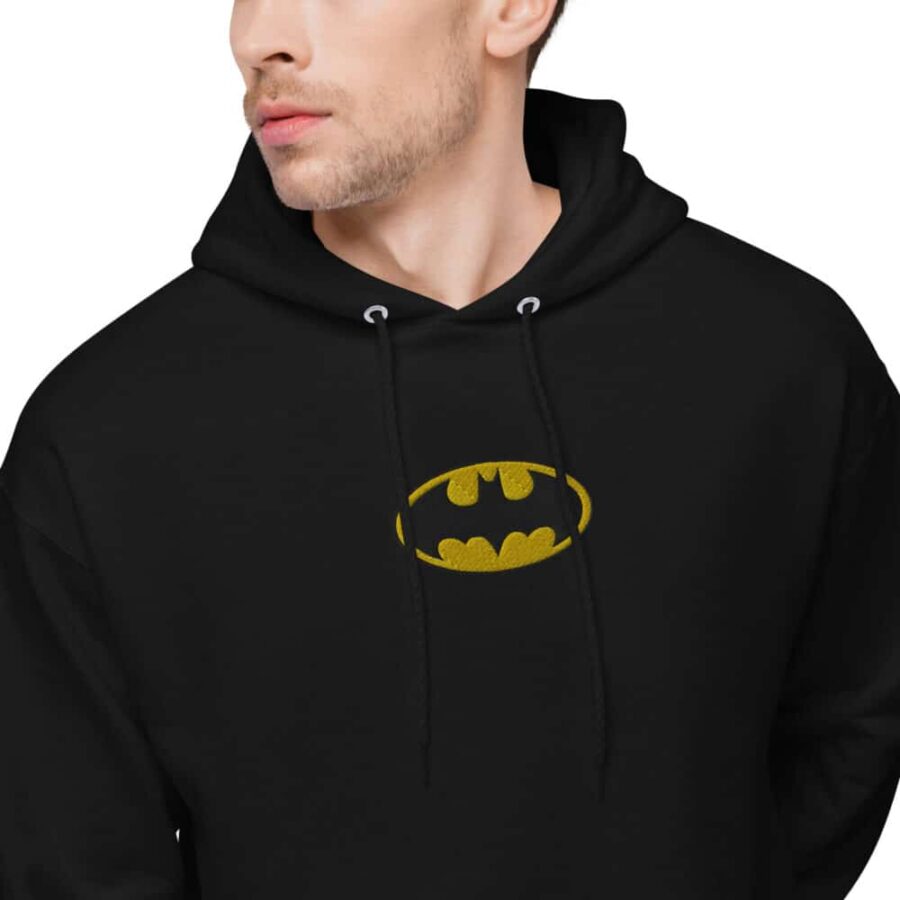 Batman Embroidery Hoodie 7 Batman Embroidery Hoodie