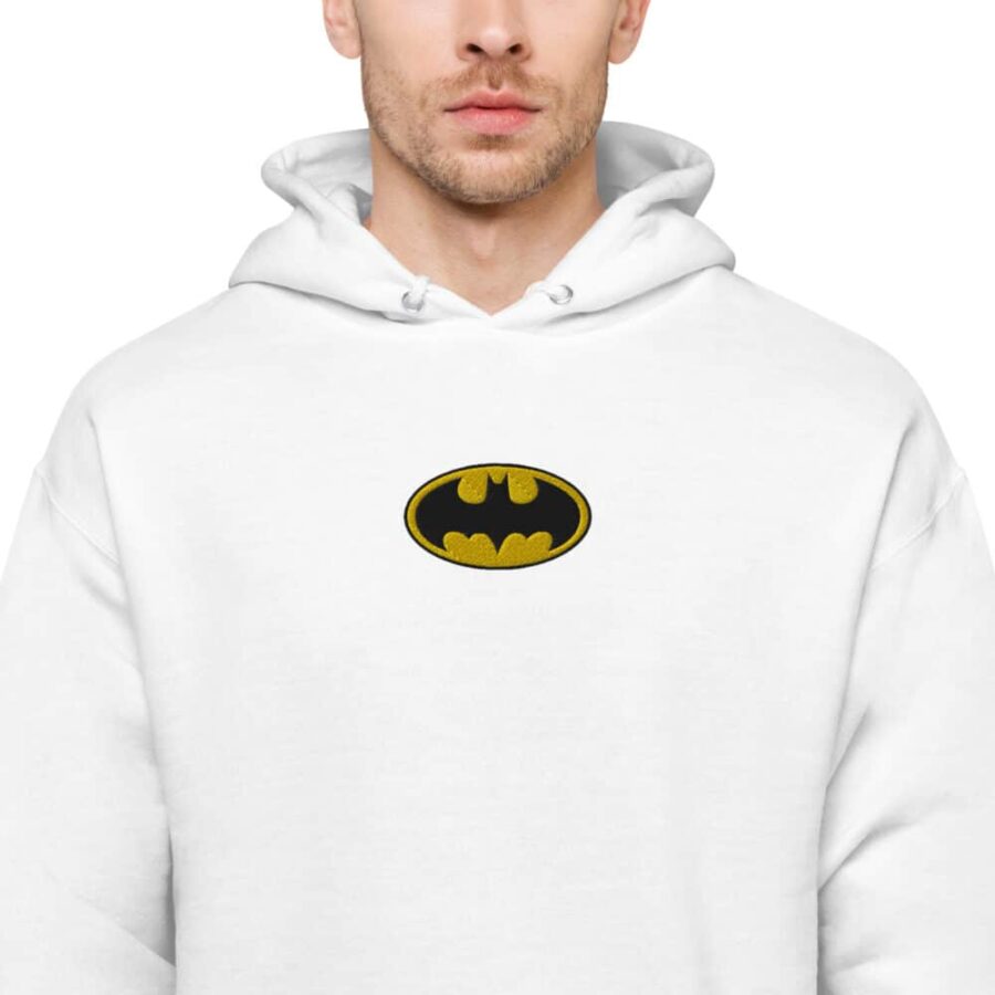 Batman Embroidery Hoodie 14 Batman Embroidery Hoodie